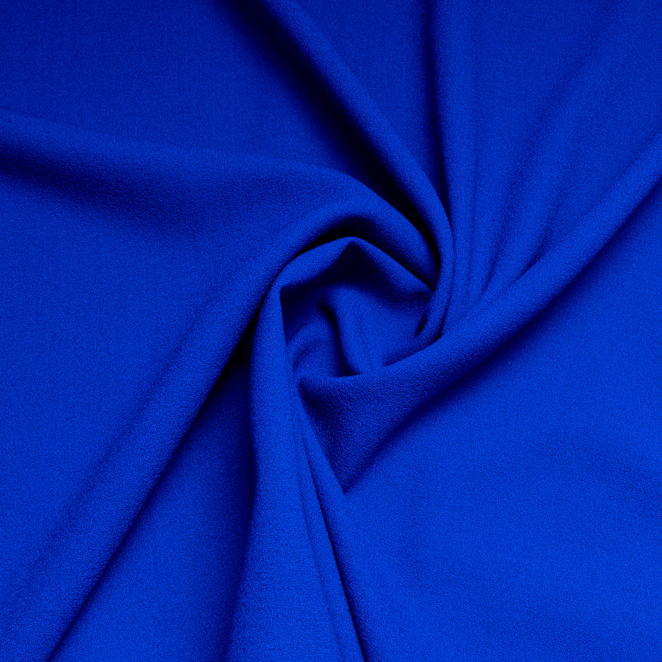 Royal Blue Single Wool Crêpe