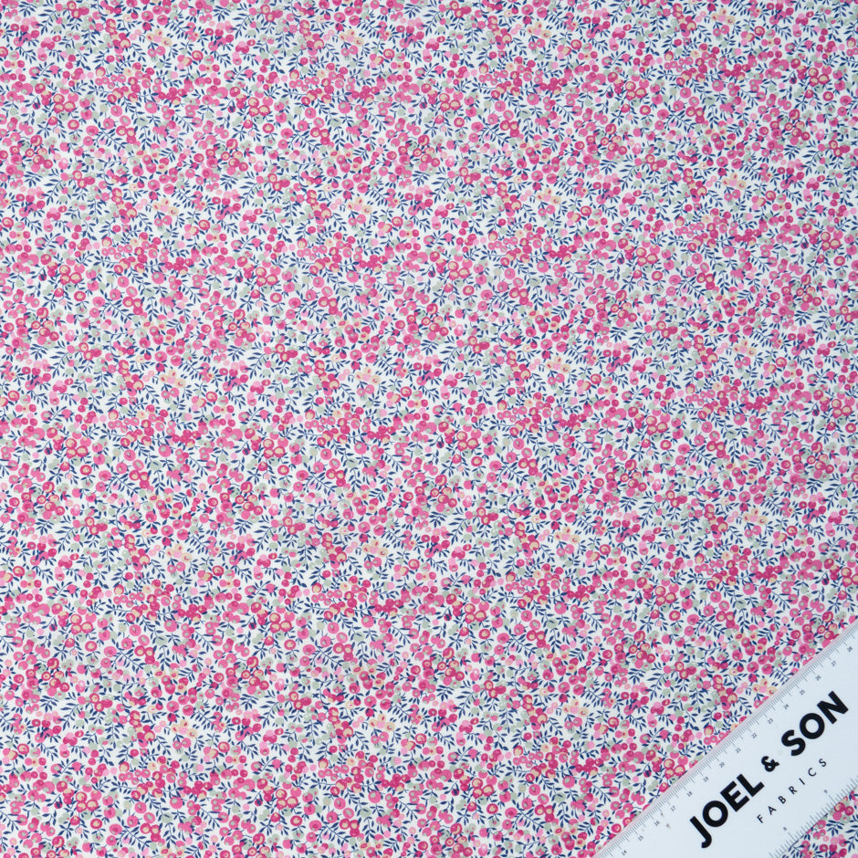 Pink 'Wiltshire' Liberty Cotton Tana Lawn