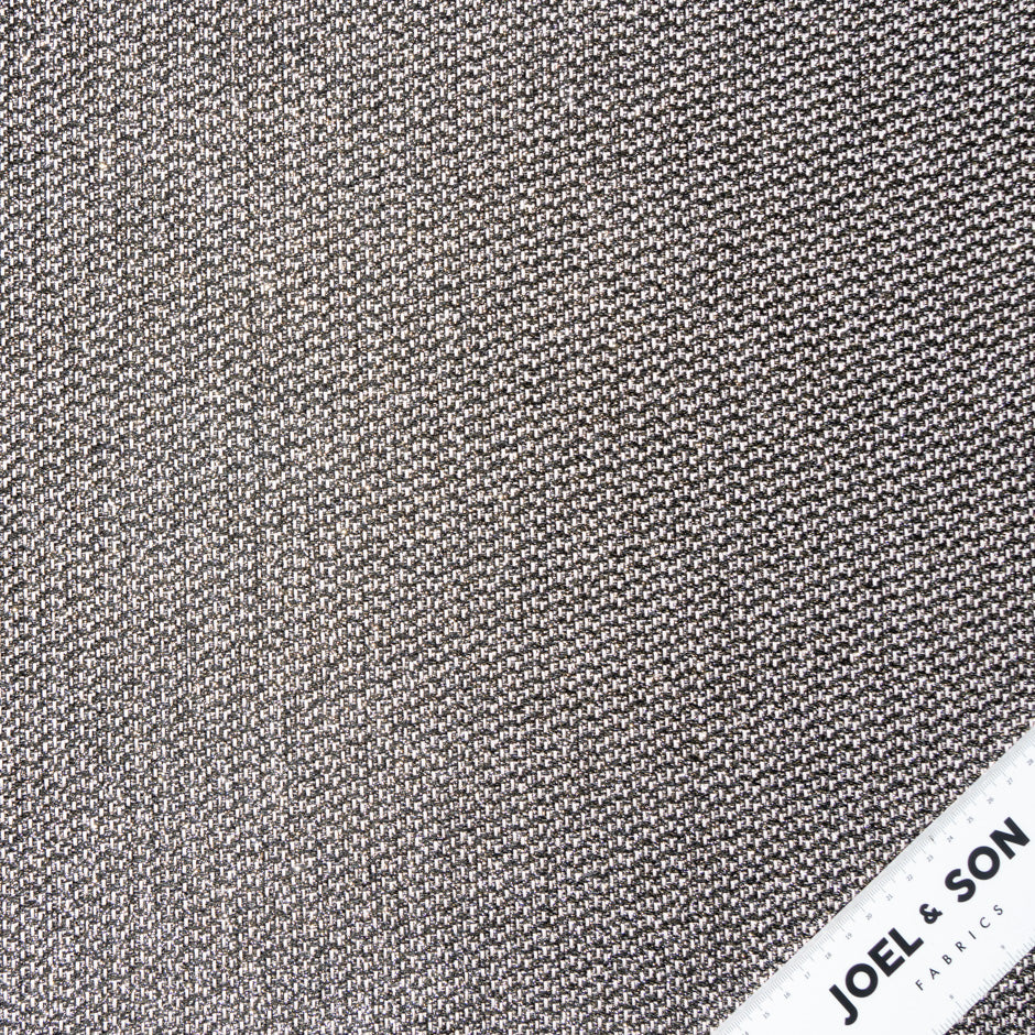 Pastel Pink & Black Metallic Bouclé