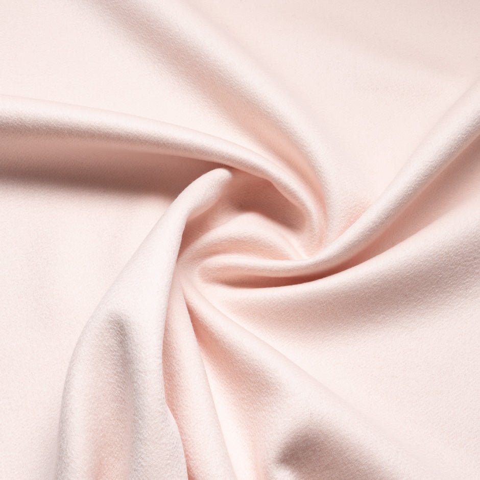 Pale Pink Double-Faced Pure Cashmere
