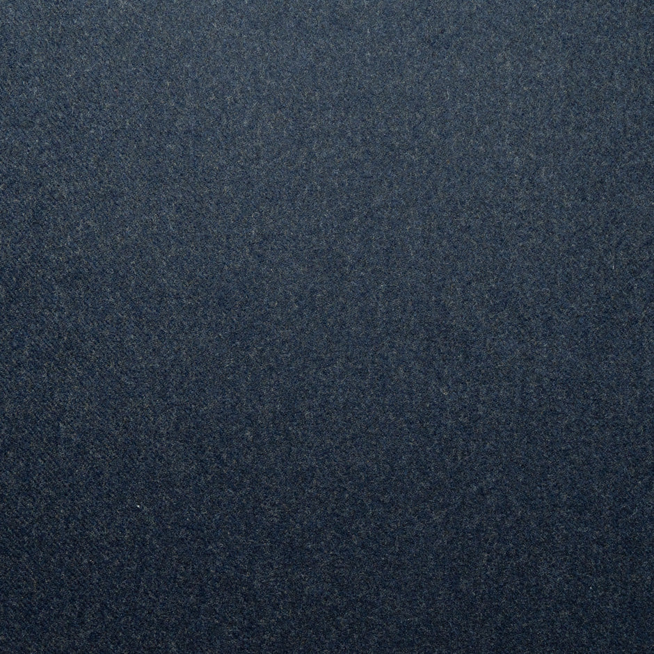 Navy & Olive Green Double-Faced Pure Wool