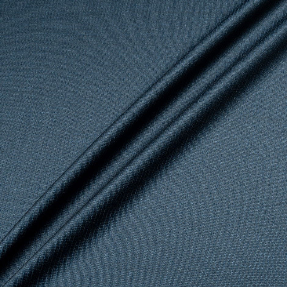 Dark Teal Blue Superfine Trofeo Pure Wool (A 2.40m Piece)