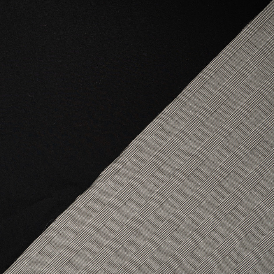 Double Faced Blue & Prince of Wales Coating