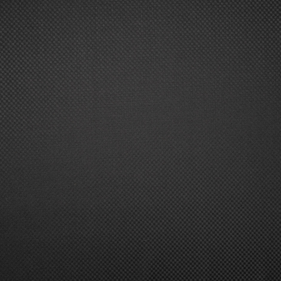 Black Square Jacquard Pure Worsted Wool Suiting