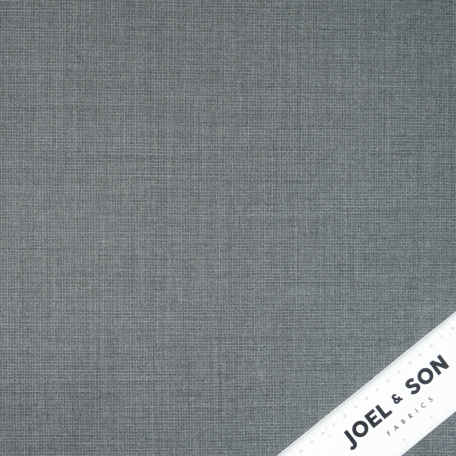 Mid Grey Superfine Pure Wool
