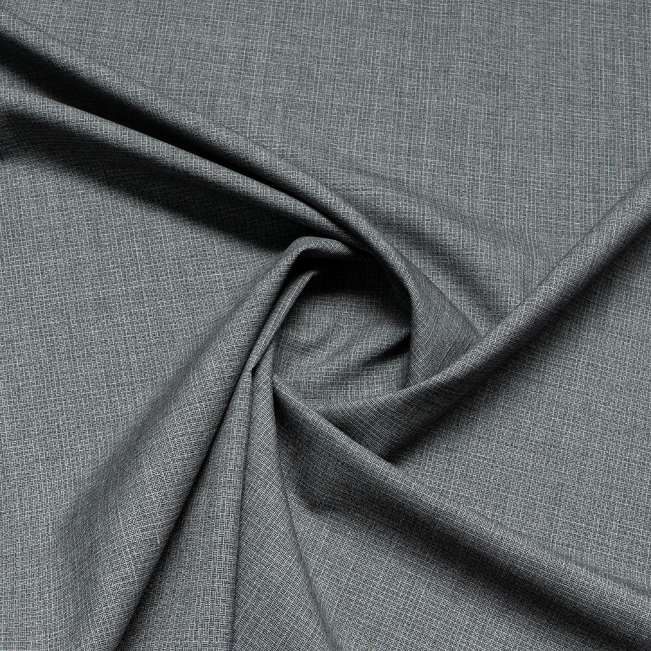Mid Grey Superfine Pure Wool