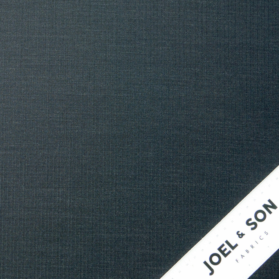 Dark Grey Super 150s Wool & Silk Blend