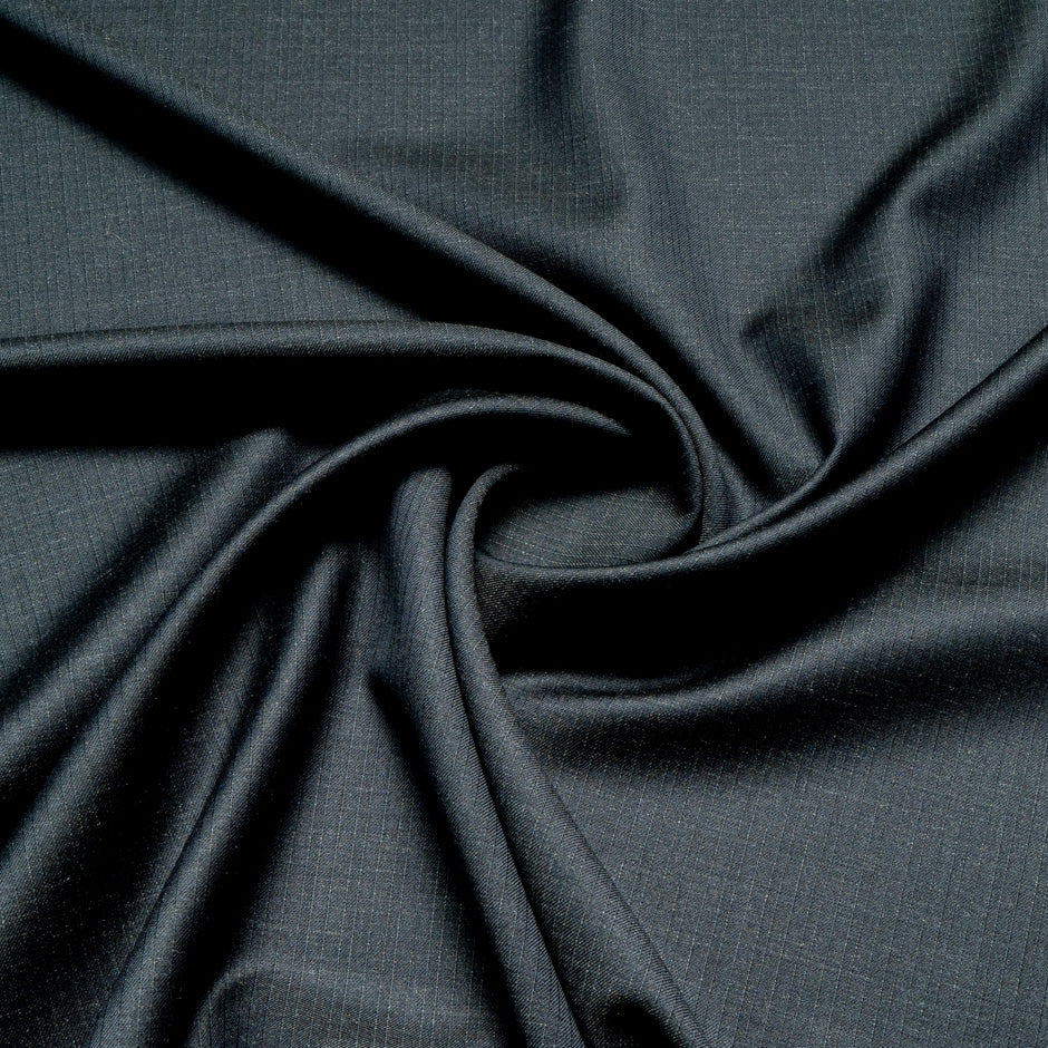 Dark Grey Super 150s Wool & Silk Blend