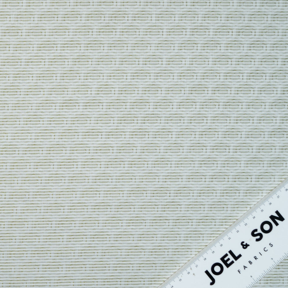 Mint Green Pure Cotton Jacquard Shirting