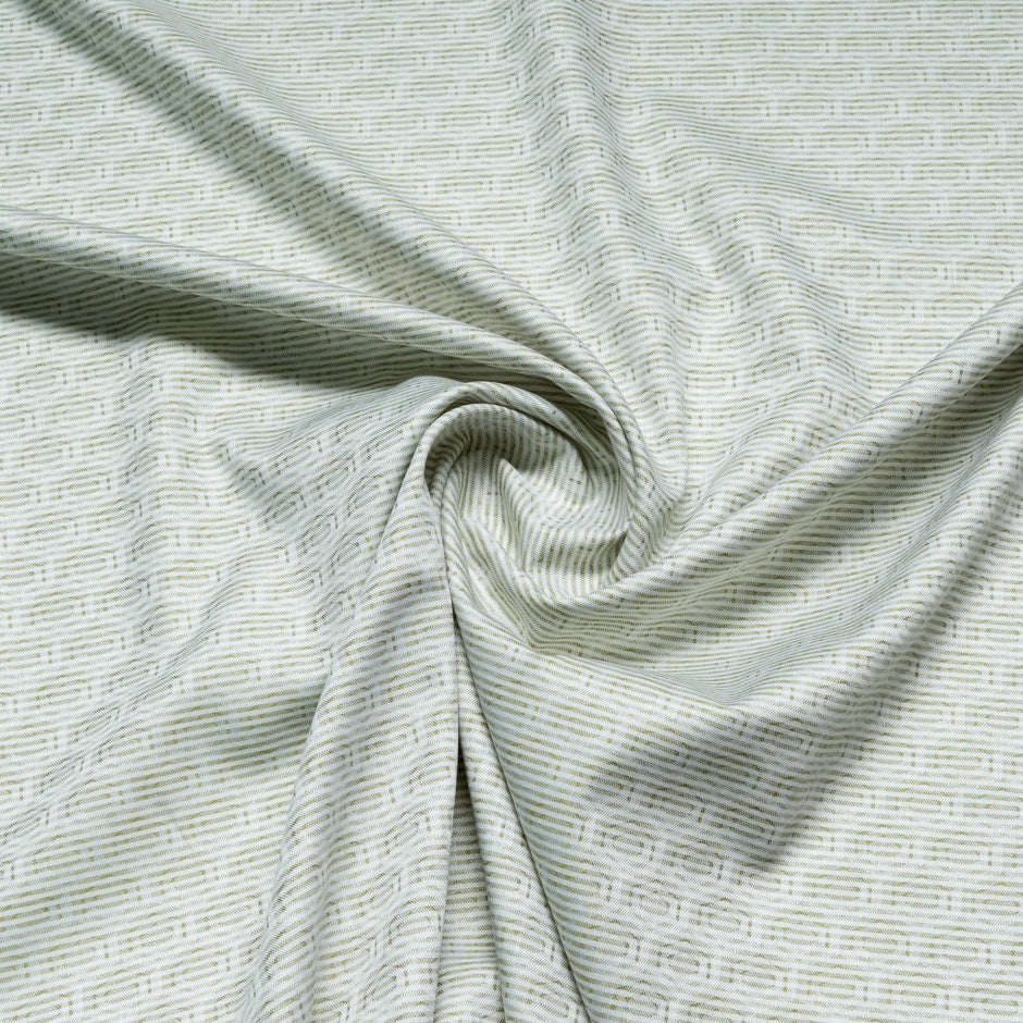 Mint Green Pure Cotton Jacquard Shirting