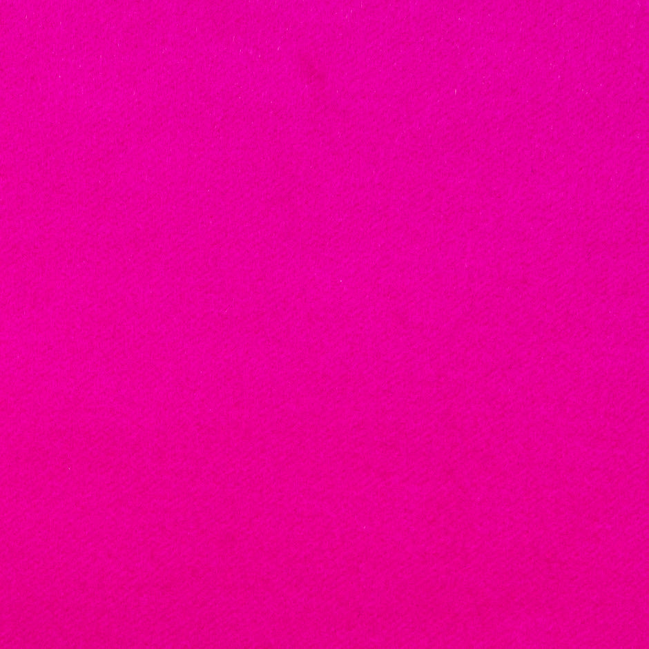 Fluorescent Pink Double-Faced Pure Cashmere