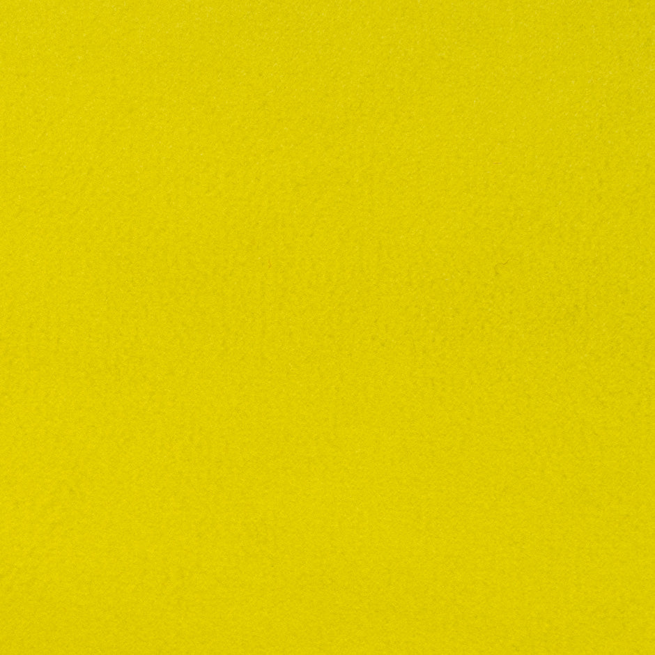 Fluorescent Yellow Double-Faced Pure Cashmere