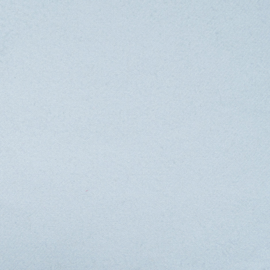 Pale Blue Double-Faced Wool & Cashmere Blend