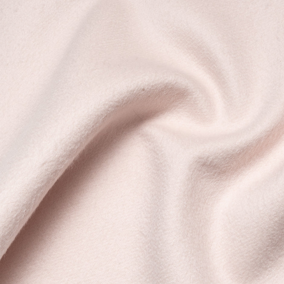 Pale Pink Double-Faced Pure Cashmere