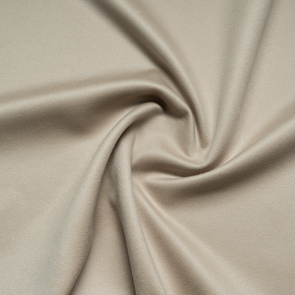 Soft Beige Double-Faced Pure Cashmere