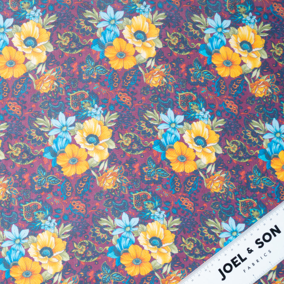 Floral Printed Pure Silk Georgette