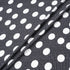 White Spotted Black Pure Silk Jacquard (A 2.80m Piece)