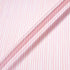 Baby Pink & White Striped Pure Silk Twill