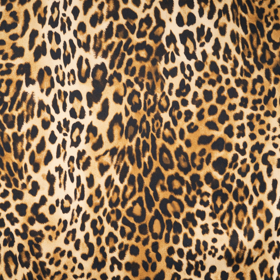 Large Animal Printed Stretch Cotton