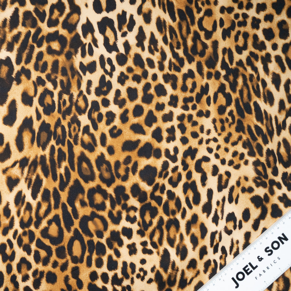 Large Animal Printed Stretch Cotton