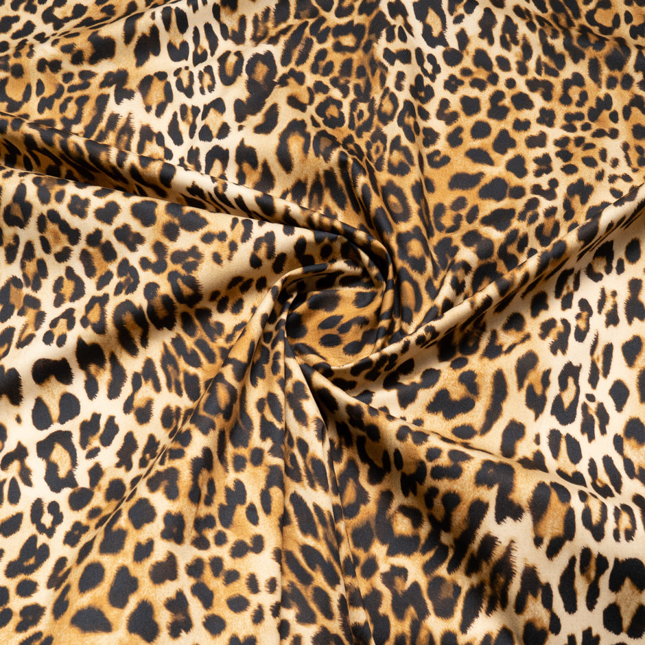 Large Animal Printed Stretch Cotton