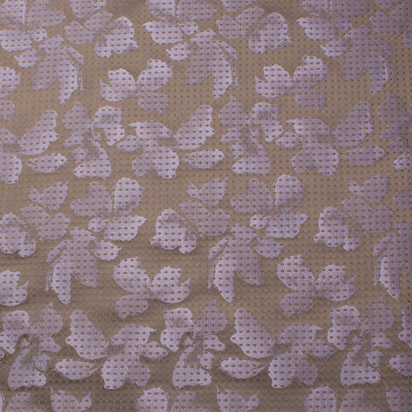 Grey/Lilac Flower Spot Jacquard