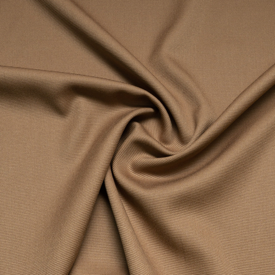 Toffee Pure Wool Twill