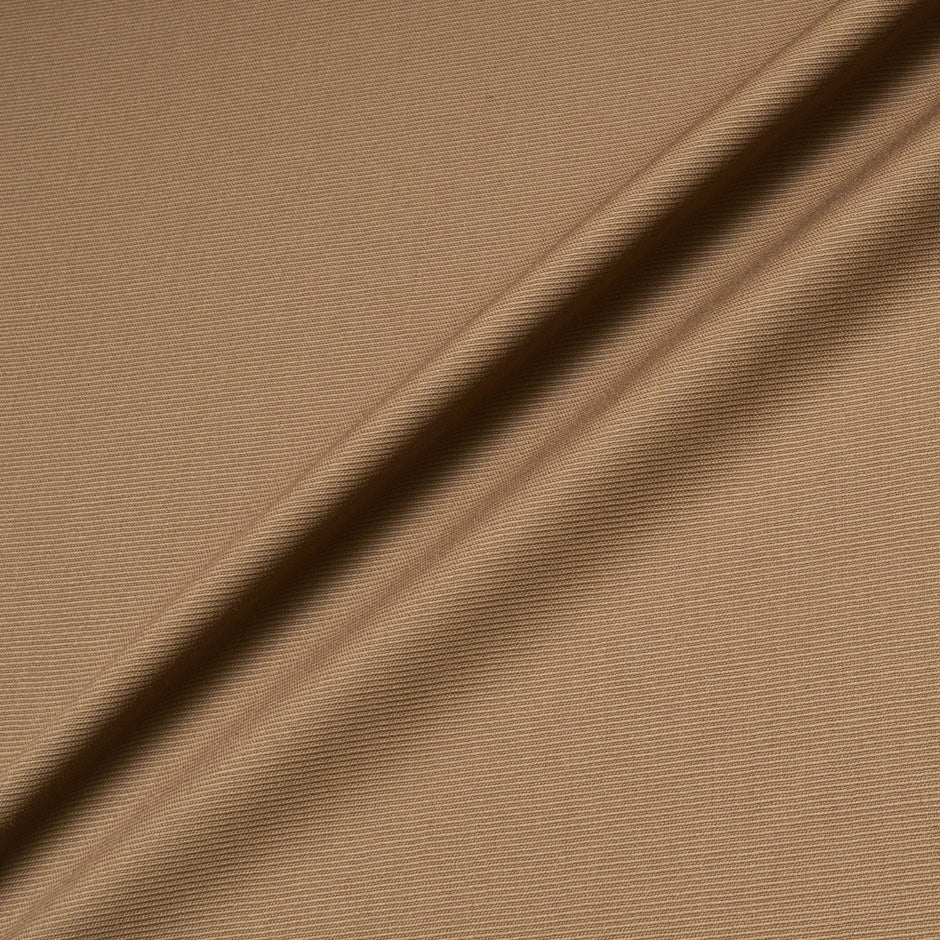 Toffee Pure Wool Twill