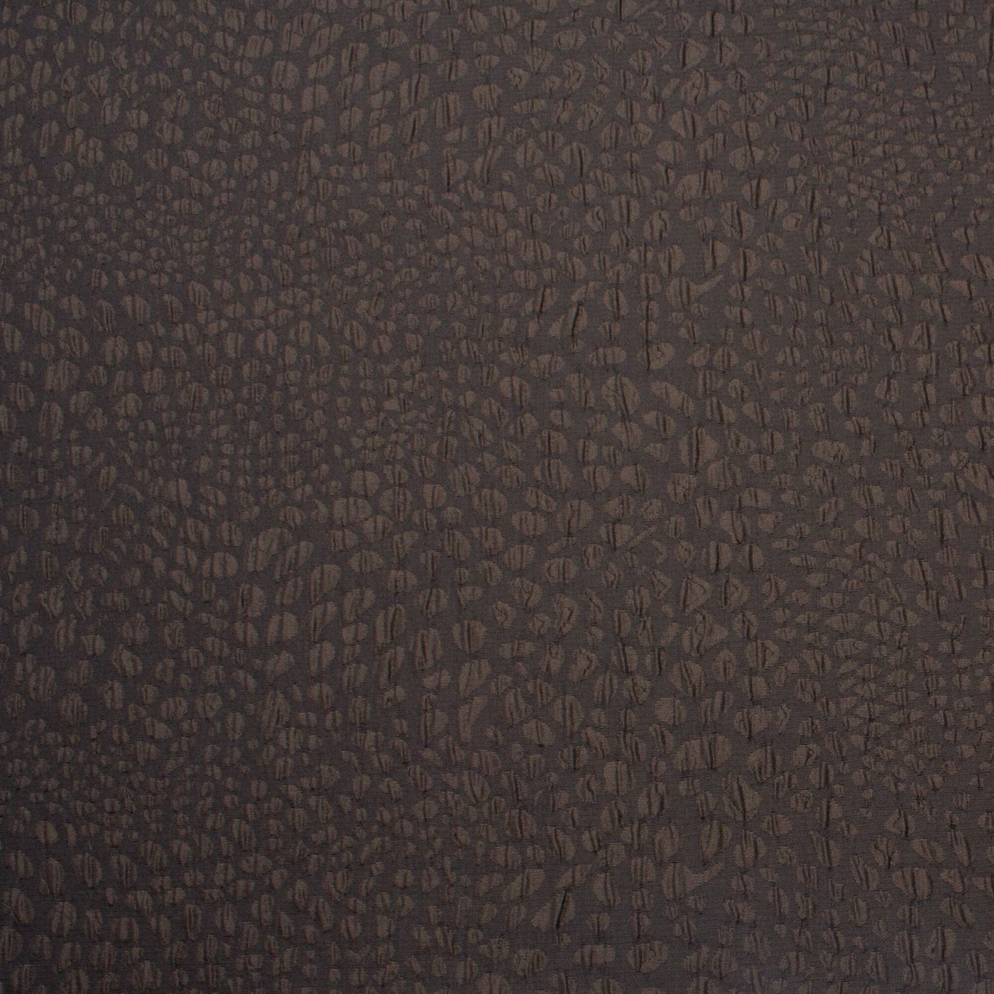 Black/Brown Blistered Cloqué