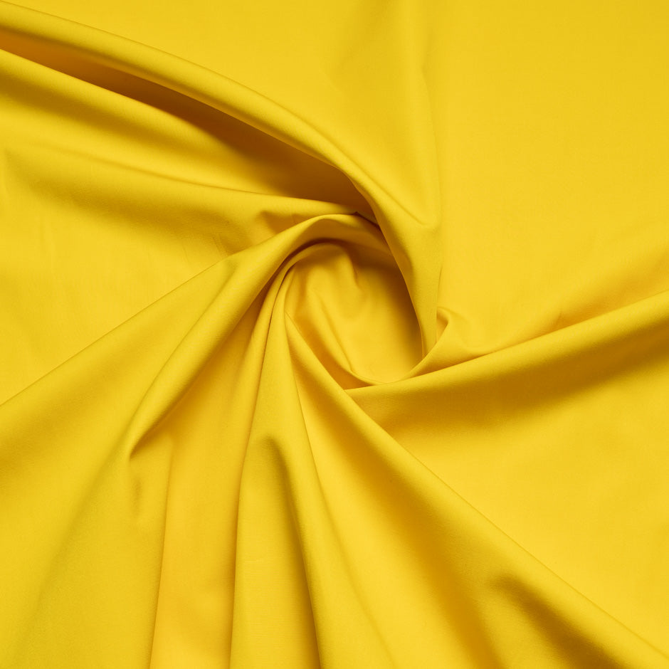 Plain Sunflower Yellow Pure Cotton