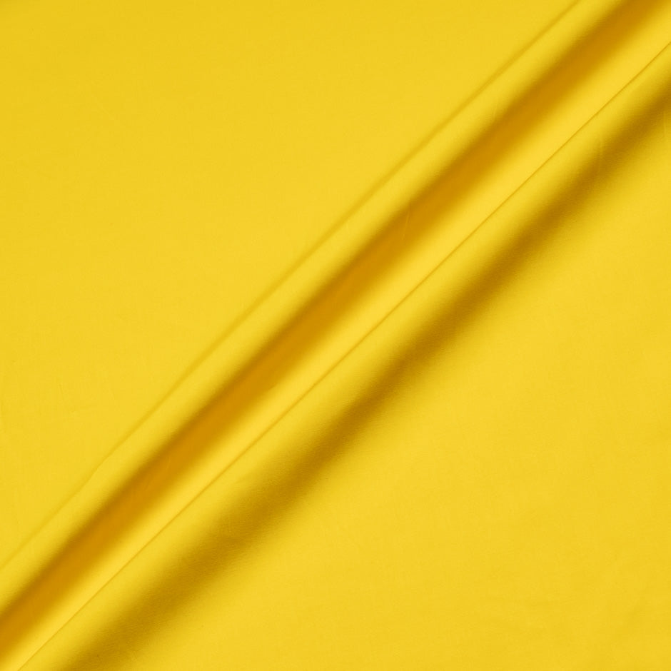 Plain Sunflower Yellow Pure Cotton
