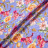 Wild Floral Printed Lavender Silk Jacquard
