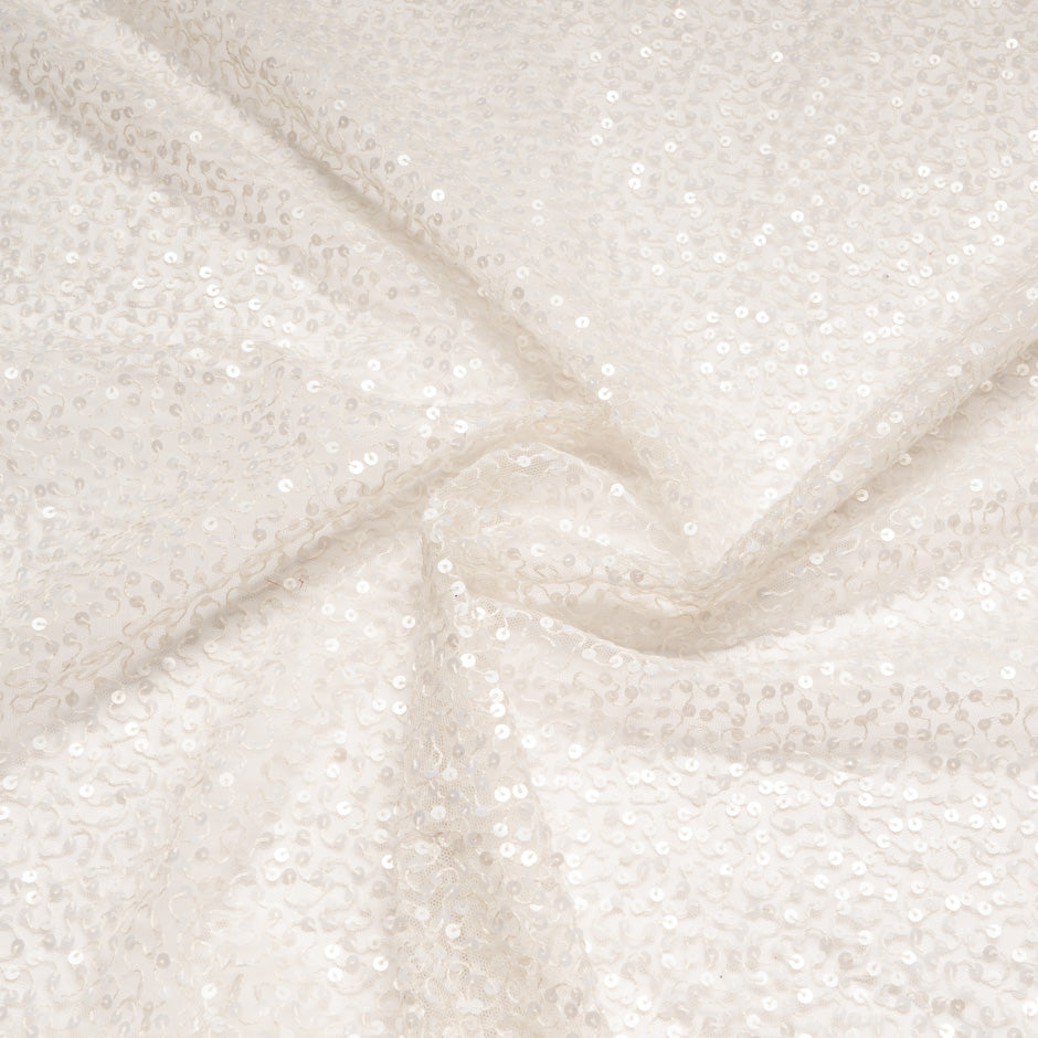 Ivory Mini Sequinned Tulle
