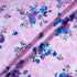 Purple & Blue Floral Printed Pink Luxury Cotton