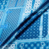 Blue 'Suitcase' Printed Stretch Silk