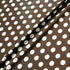 White Spotted Brown Silk Cloqué (A 2.70m Piece)