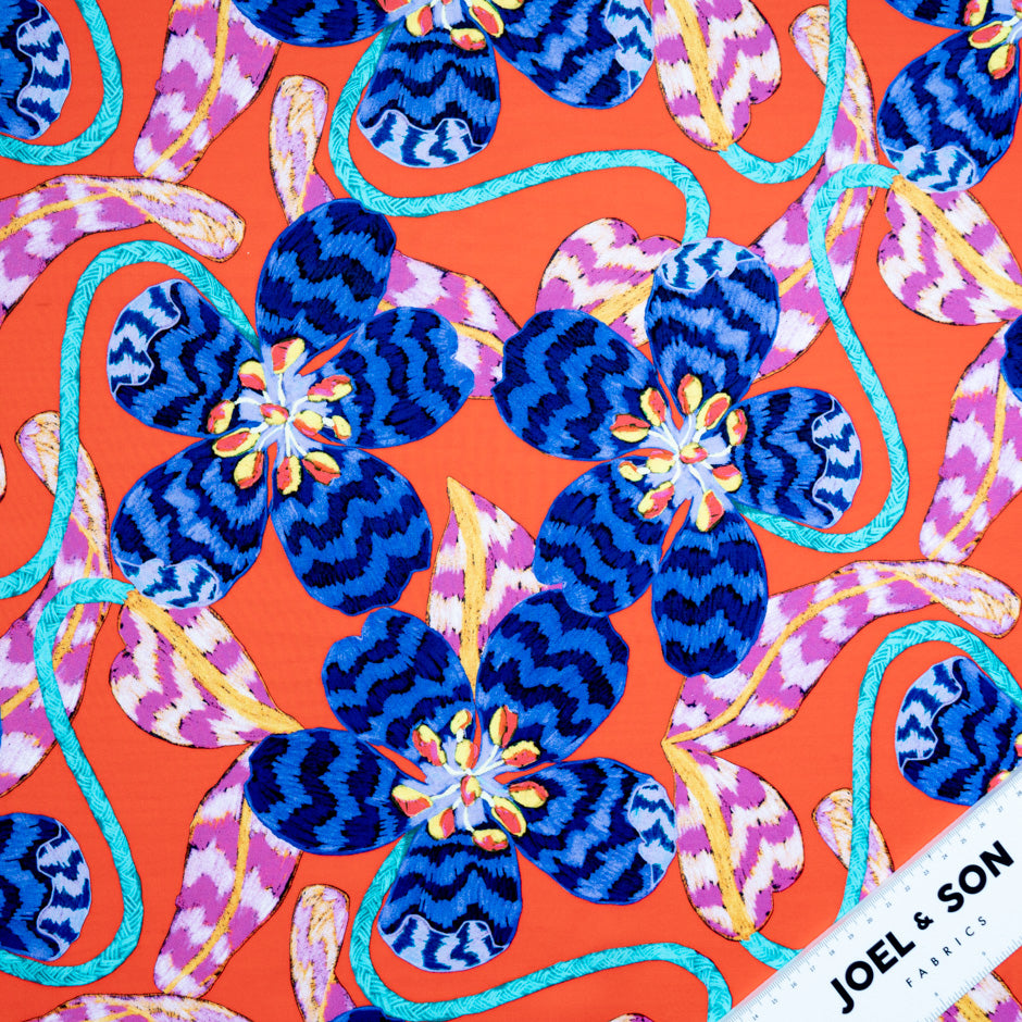 Purple 'Leading Lady' Liberty Cotton Tana Lawn