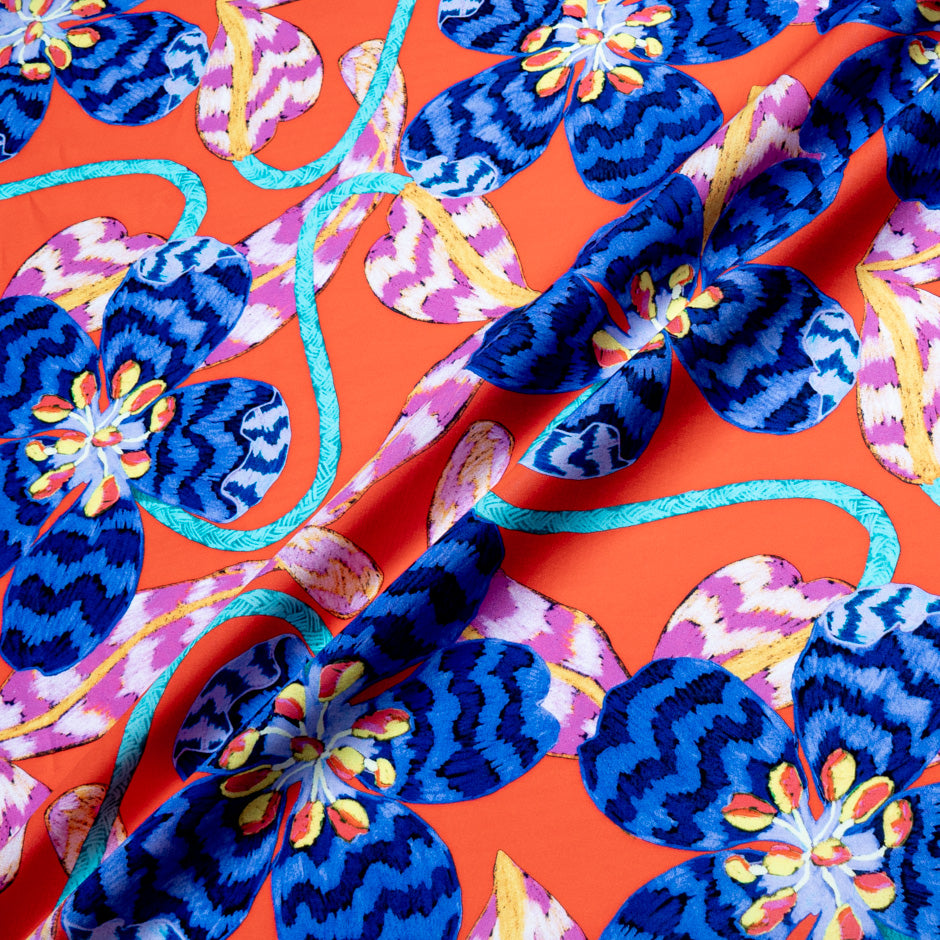 Purple 'Leading Lady' Liberty Cotton Tana Lawn