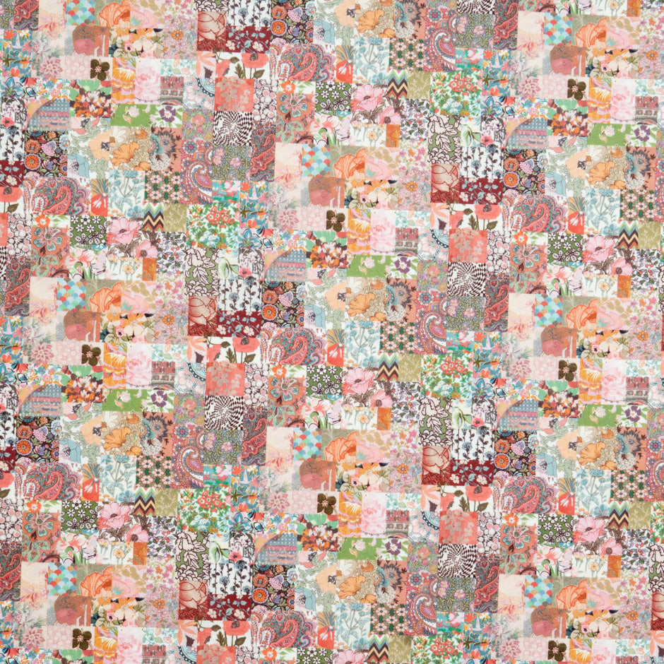 Pink 'Archive Patchwork' Liberty Cotton Tana Lawn