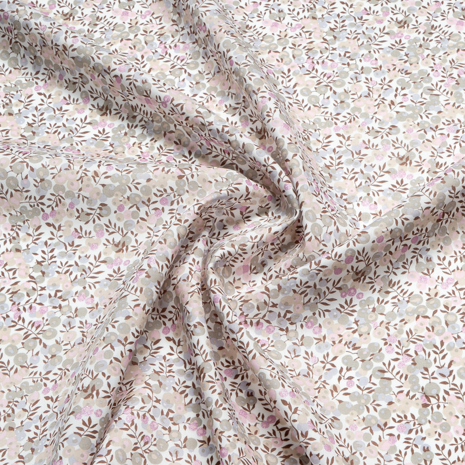 Beige 'Wiltshire' Liberty Cotton Tana Lawn