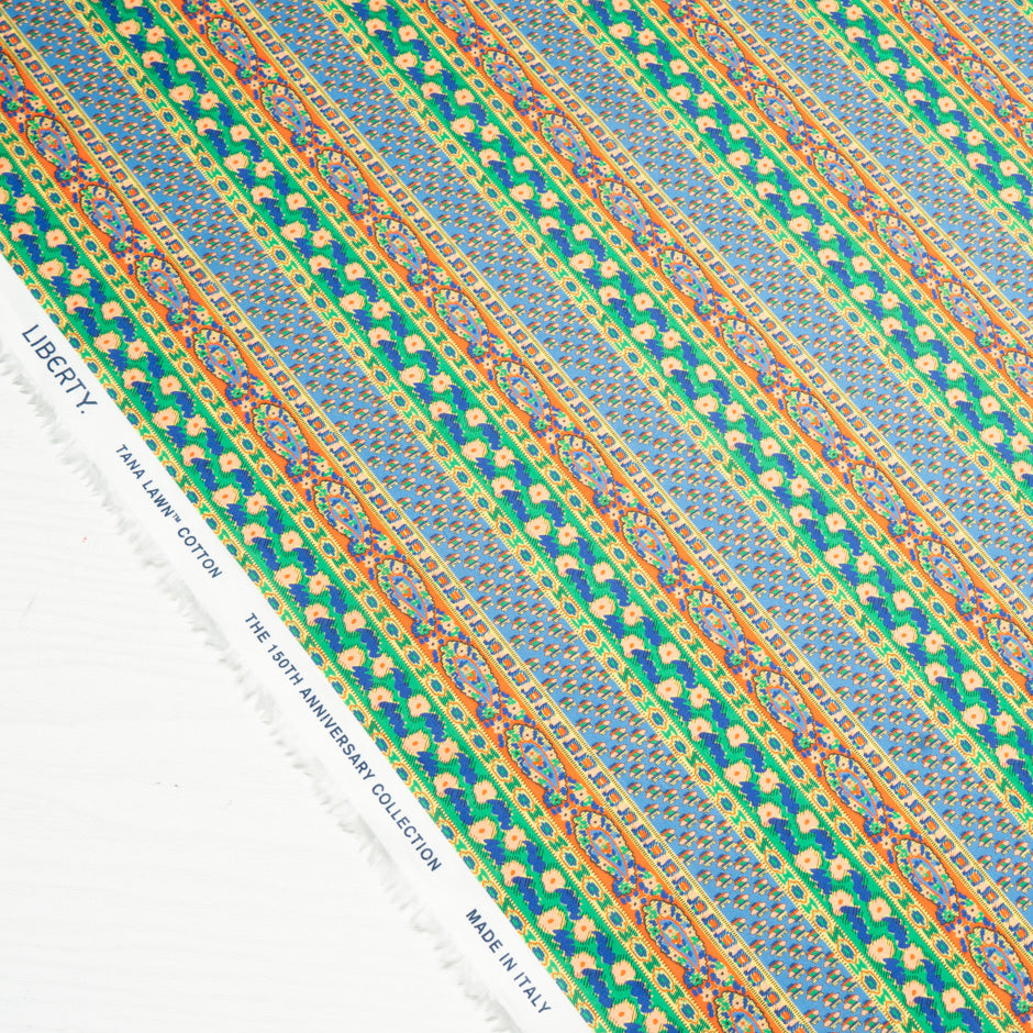 'Prospect Stripe' Liberty Cotton Tana Lawn (A 2.70m Piece)