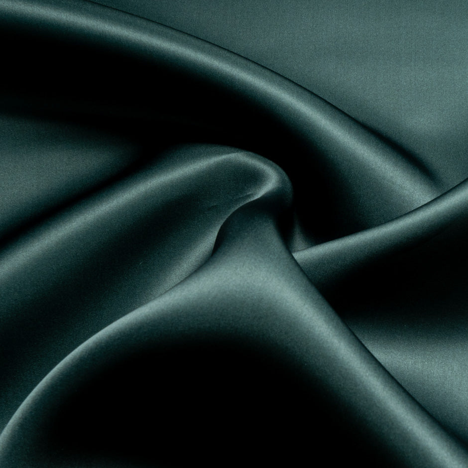 Forest Green Double Silk Organza