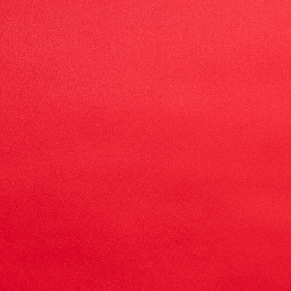 Bright Red Double Silk Organza
