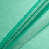 Deep Spearmint Green Silk Organza