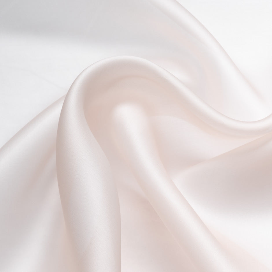 Pale Ballet Pink Silk Organza