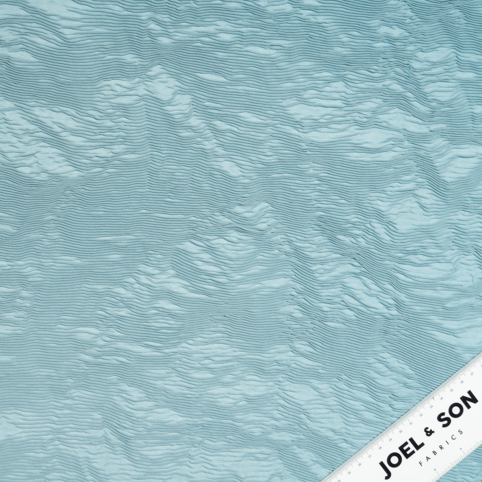 Eau de Nile Pleated Georgette