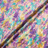 Purple, Pink & Blue Floral Silk Metallic Jacquard