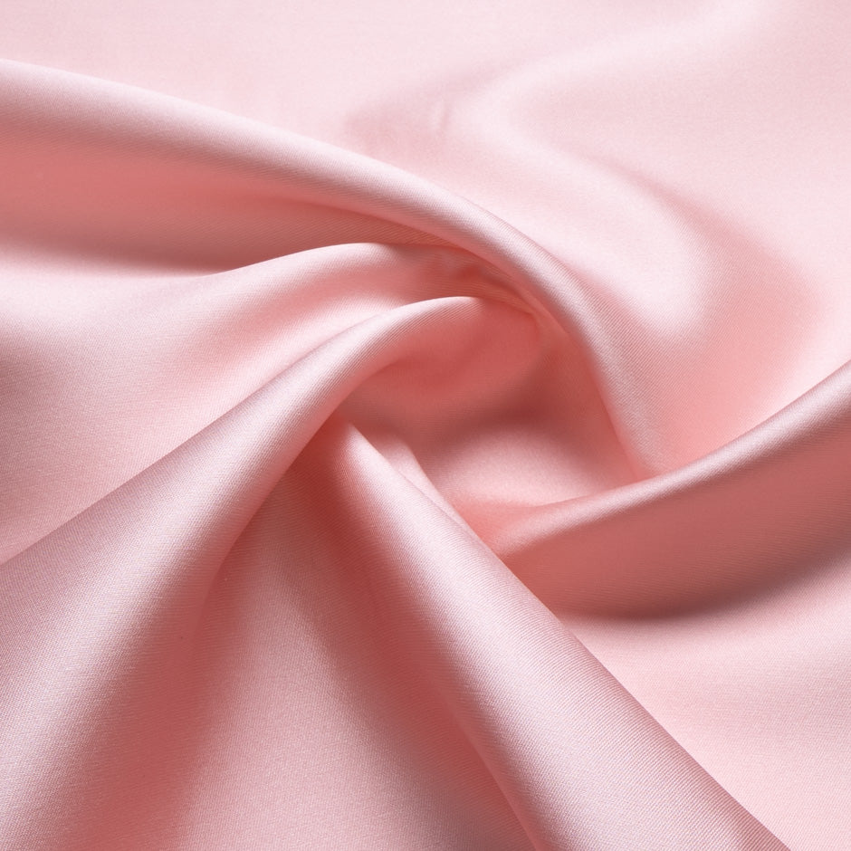Two-Tone Pink Double Faced Silk Blend Mikado