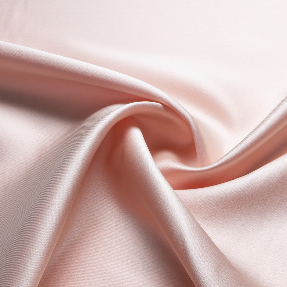 Two-Tone Pink Double Faced Silk Blend Mikado