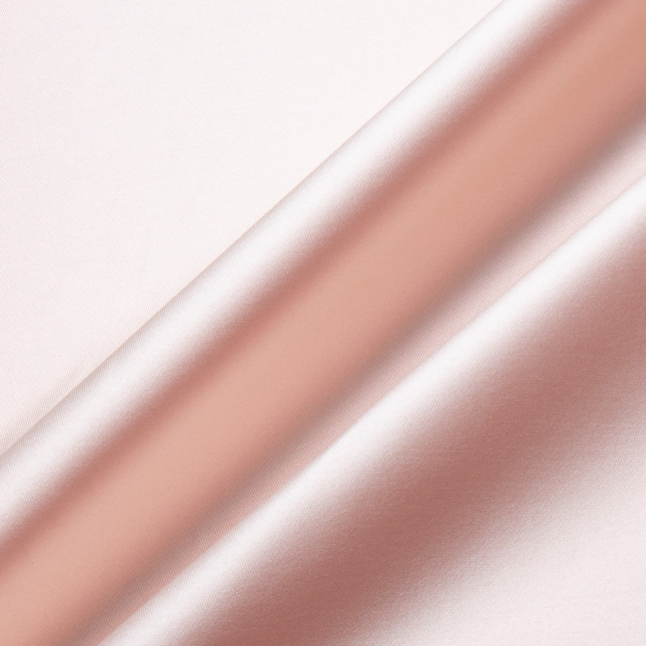 Two-Tone Pink Double Faced Silk Blend Mikado